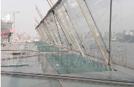 消防排烟玻璃百叶窗