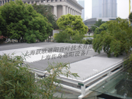Electric glass sun roof